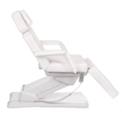 Elektryczny fotel kosmetyczny BR-6622 biały -Fotele kosmetyczne elektryczne- 