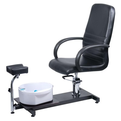 Fotel do pedicure z masażerem stóp BW-100 czarny -Fotele pedicure SPA- 
