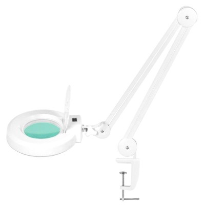 Fotel kosmetyczny 202 Basic + stolik kosmetyczny 1040 + lampa lupa led S5 -Zestawy wyposażenia- 