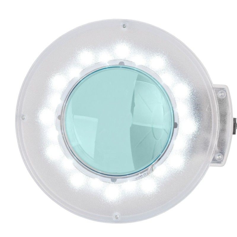 Fotel kosmetyczny 202 Basic + stolik kosmetyczny 1040 + lampa lupa led S5 -Zestawy wyposażenia- 