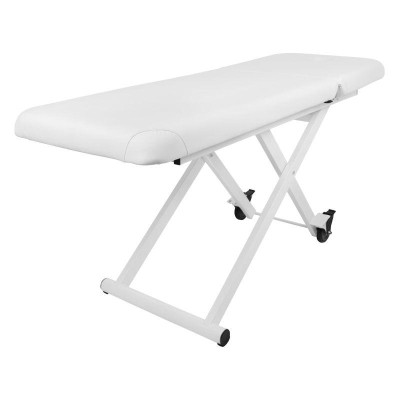 Biała elektryczna sofa do masażu terapeutycznego Zaffiro