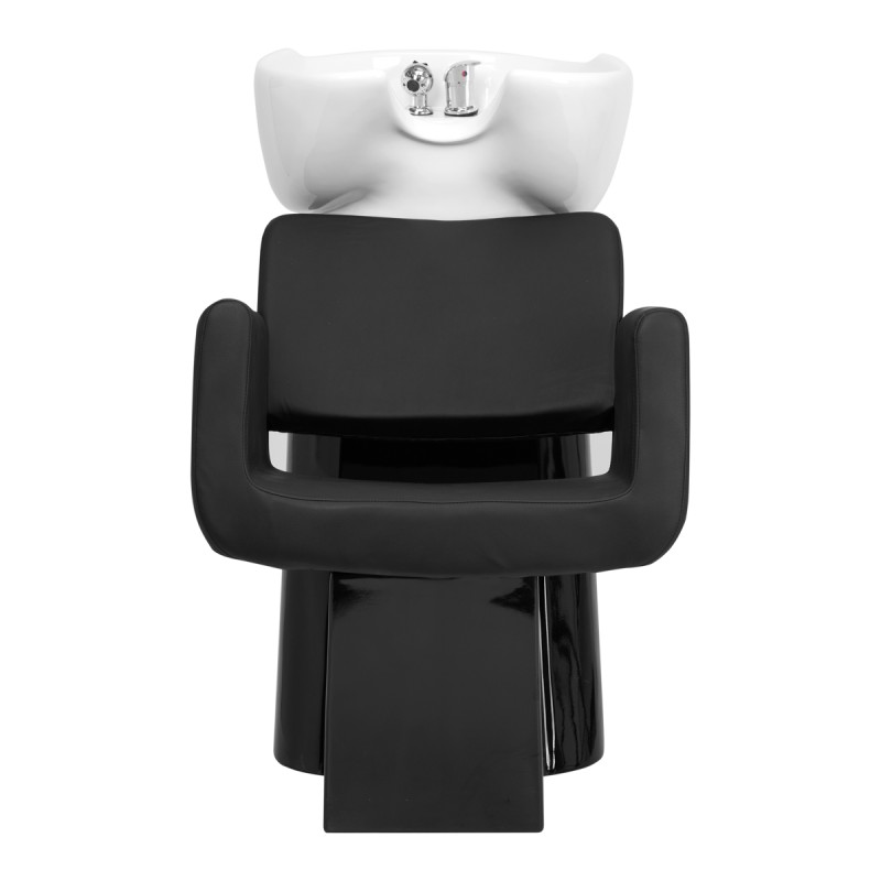 Gabbiano myjnia fryzjerska Helsinki czarna -Meble fryzjerskie- 