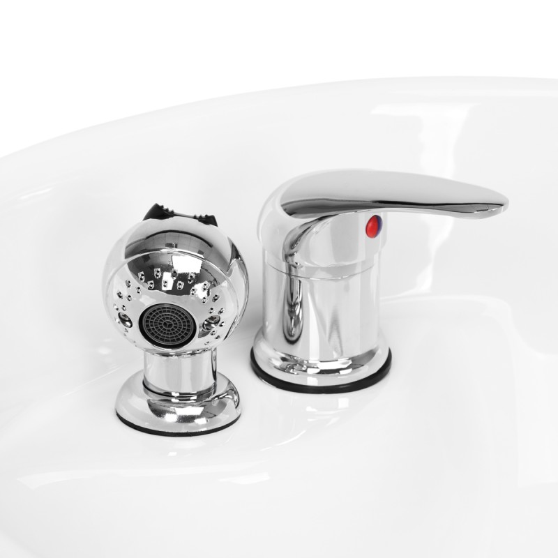 Gabbiano myjnia fryzjerska Helsinki czarna -Meble fryzjerskie- 