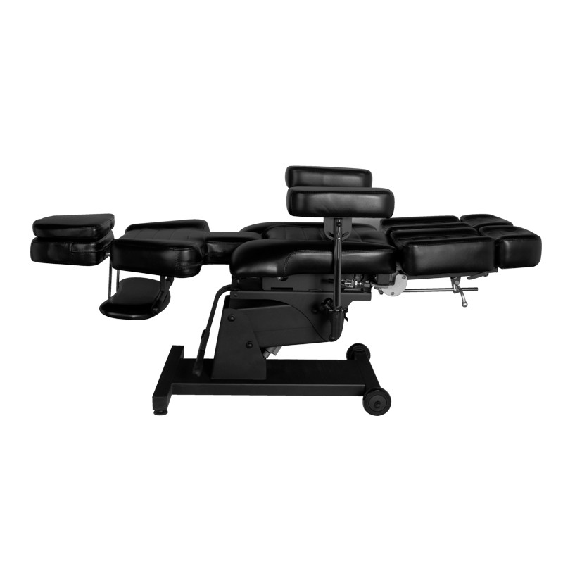 FOTEL ELEKTRYCZNY DO TATUAŻU PRO INK 606 CZARNY -Fotele do tatuażu, stoły do tatuażu - 