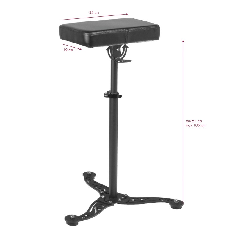 Podłokietnik do tatuażu Pro Ink 710 czarny -Fotele do tatuażu- 