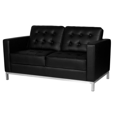 Gabbiano sofa do poczekalni BM18019 czarna -Meble do poczekalni- 
