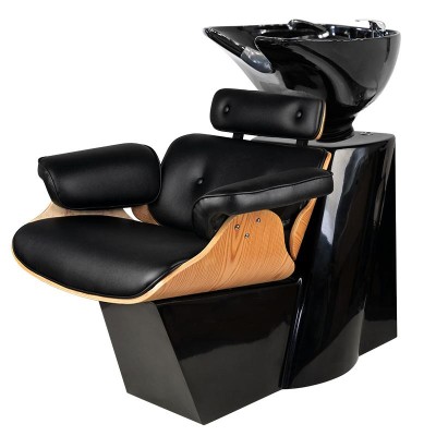 Gabbiano myjnia fryzjerska Florencja czarna -Meble fryzjerskie- 