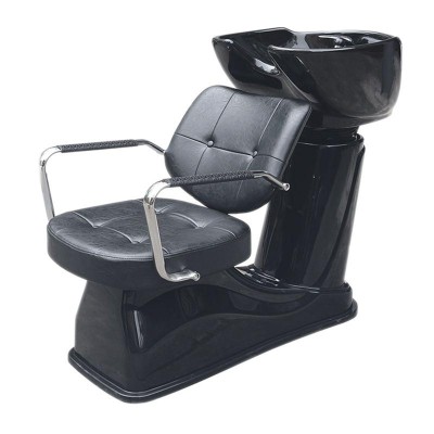 Gabbiano myjnia fryzjerska Vigo czarna -Meble fryzjerskie- 