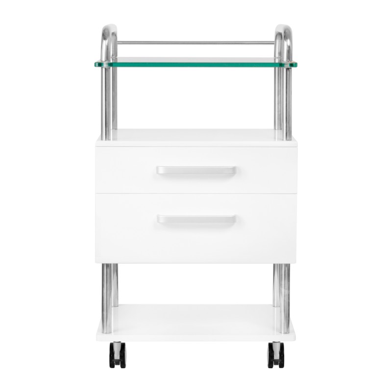 Pomocnik podologiczny 6052 biały -Stoliki kosmetyczne- 