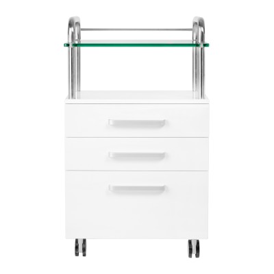 Pomocnik podologiczny 6053 biały -Stoliki kosmetyczne- 