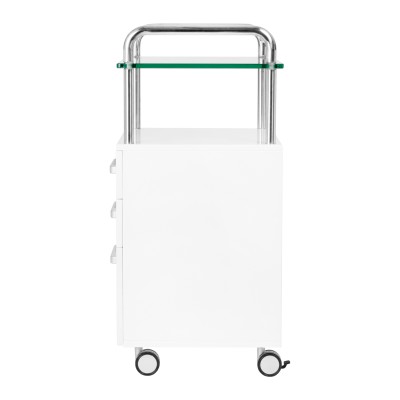 Pomocnik podologiczny 6053 biały -Stoliki kosmetyczne- 