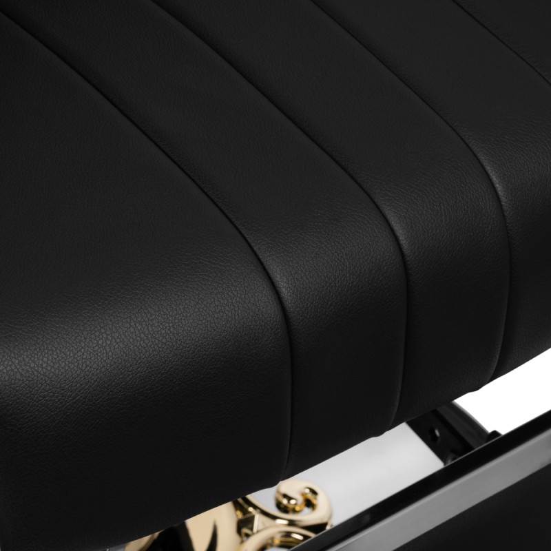 Gabbiano fotel barberski Livio czarny -Fotele barberskie- 