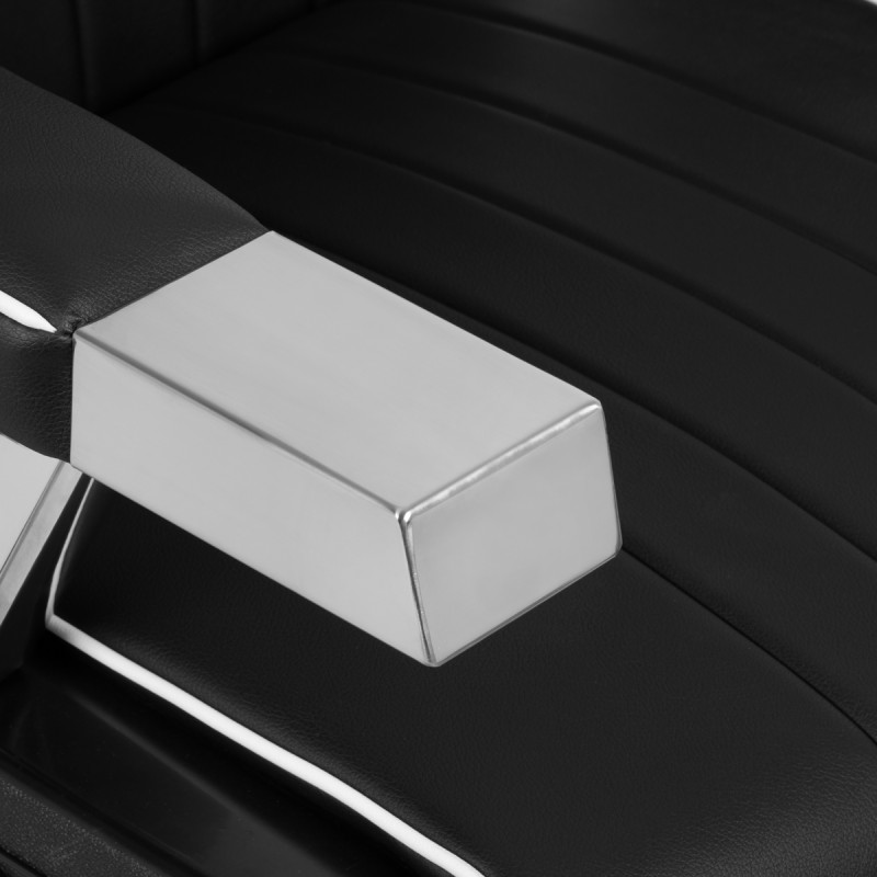 Gabbiano fotel barberski Livio czarny -Fotele barberskie- 