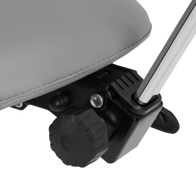 Taboret kosmetyczny 1004 Giovanni szary -Taborety kosmetyczne i hokery- 