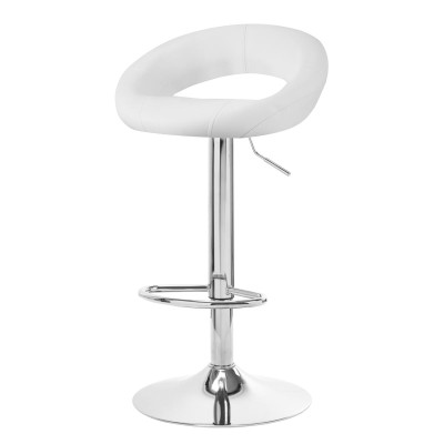 4Rico Hoker barowy QS-B10 eco skóra biały -Fotele kosmetyczne- 