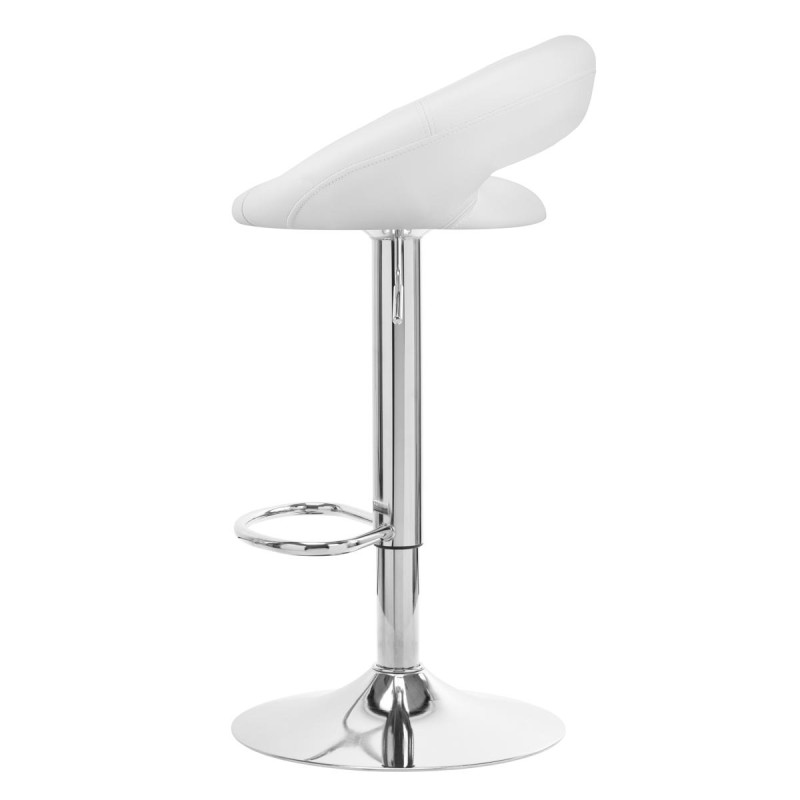 4Rico Hoker barowy QS-B10 eco skóra biały -Fotele kosmetyczne- 