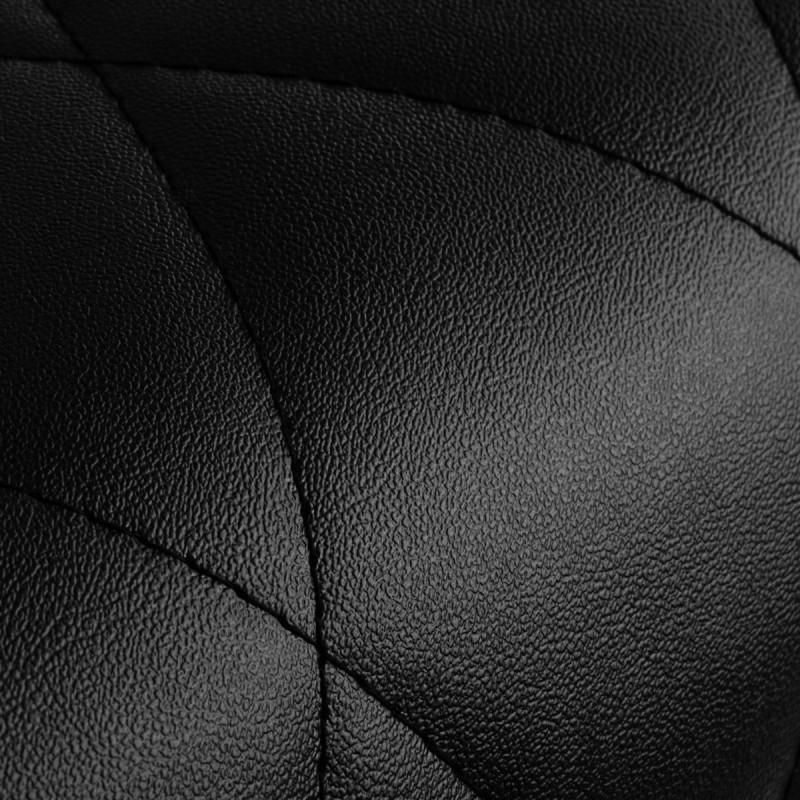 Czarna fryzjerska krzesło o eleganckim nowoczesnym designie