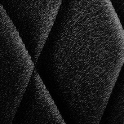 Czarna fryzjerska krzesło o nowoczesnym, eleganckim designie