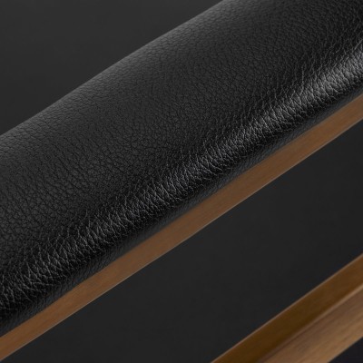 Gabbiano fotel fryzjerski Avila złoto czarny -Meble fryzjerskie- 