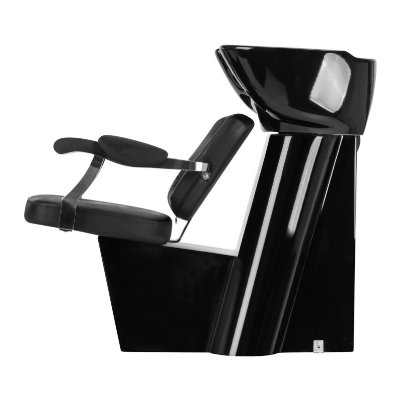 Gabbiano myjnia fryzjerska Lyon czarna -Meble fryzjerskie- 