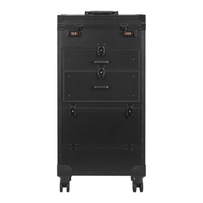 Gabbiano mobilny pomocnik fryzjerski barberski V21 czarny -Stanowiska kosmetyczne i kuferki- 