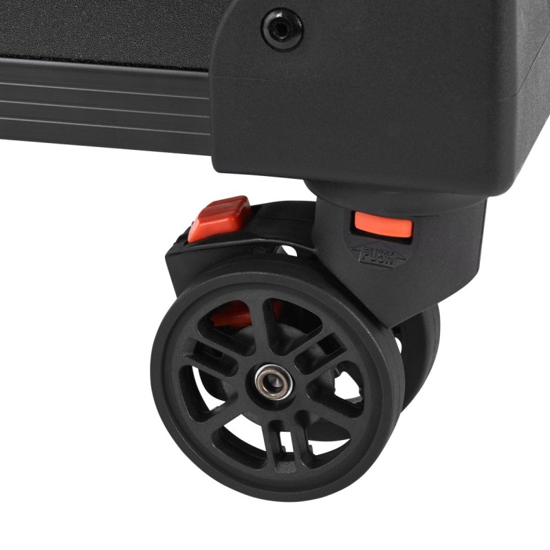 Gabbiano mobilny pomocnik fryzjerski barberski V21 czarny -Stanowiska kosmetyczne i kuferki- 