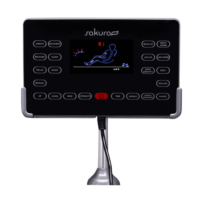 Sakura fotel masujący Comfort Plus 806 szary -Fotele do masażu- 