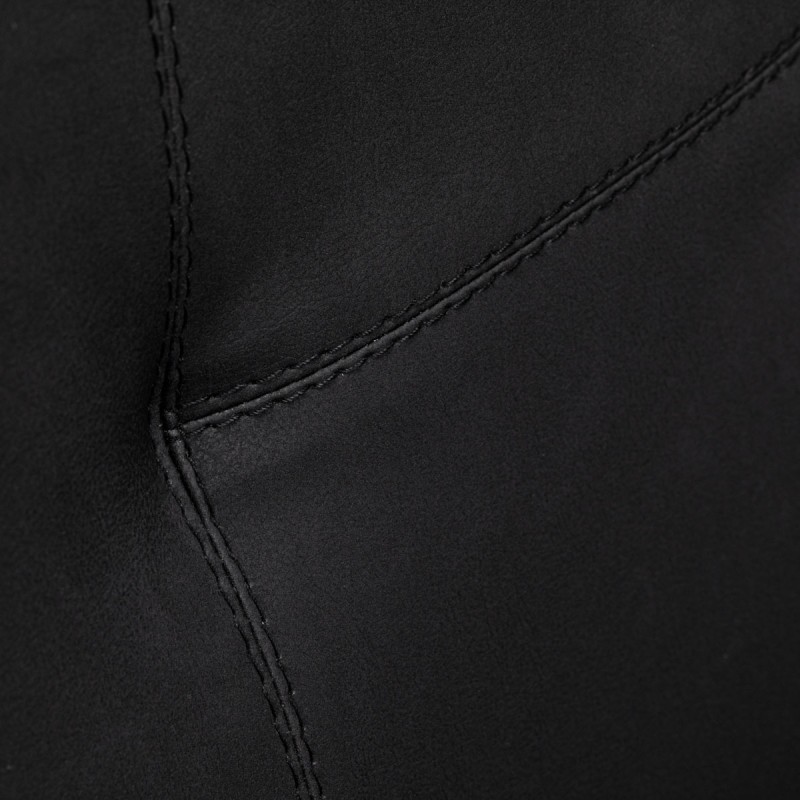 Gabbiano Fotel Fryzjerski Bergamo Czarny -Meble fryzjerskie- 