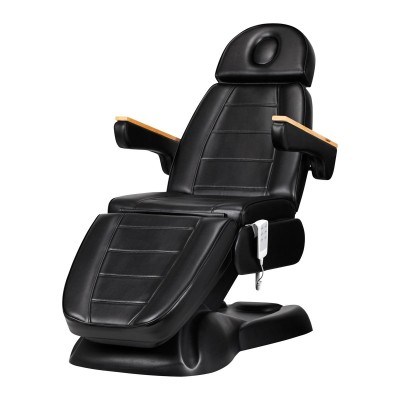 Fotel kosmetyczny elektryczny SILLON Lux 273b 3 silniki czarny -Fotele kosmetyczne- 