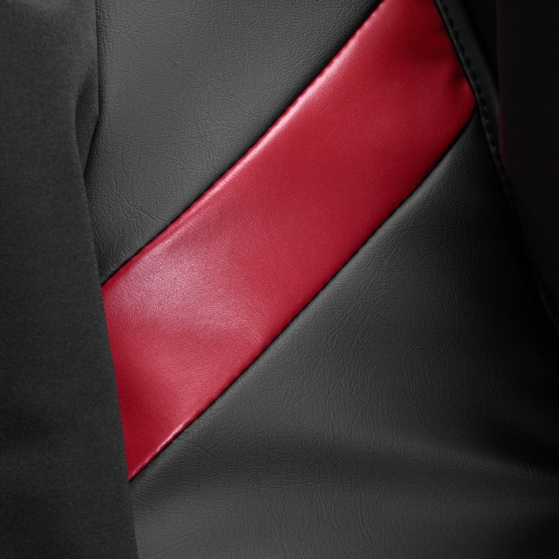 Sakura fotel masujący Standard 801 czarno-czerwony -Fotele do masażu- 