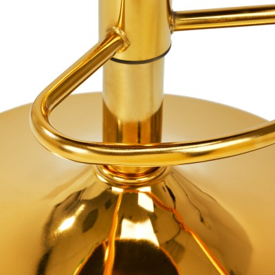 4Rico Hoker barowy QS-B313a aksamit szary -Fotele kosmetyczne- 