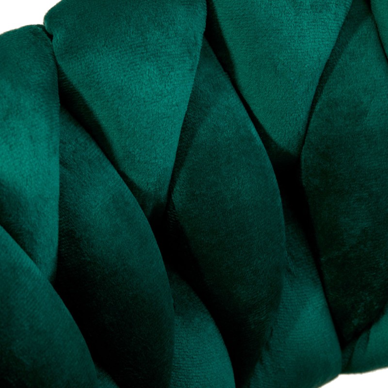 4Rico Hoker barowy QS-B313a aksamit zielony -Fotele kosmetyczne- 