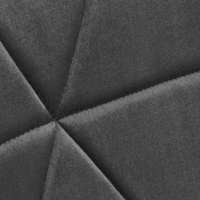 4Rico Krzesło skandynawskie QS-186 aksamit szare -Fotele kosmetyczne- 