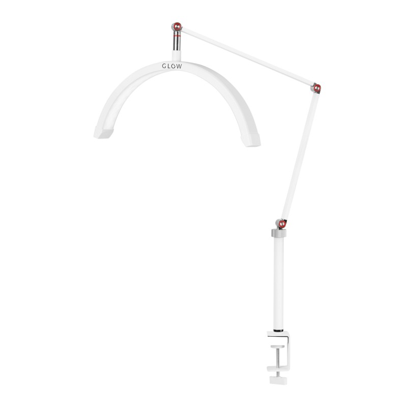Lampa zabiegowa Glow MX3 do blatu biała -Lampy kosmetyczne- 