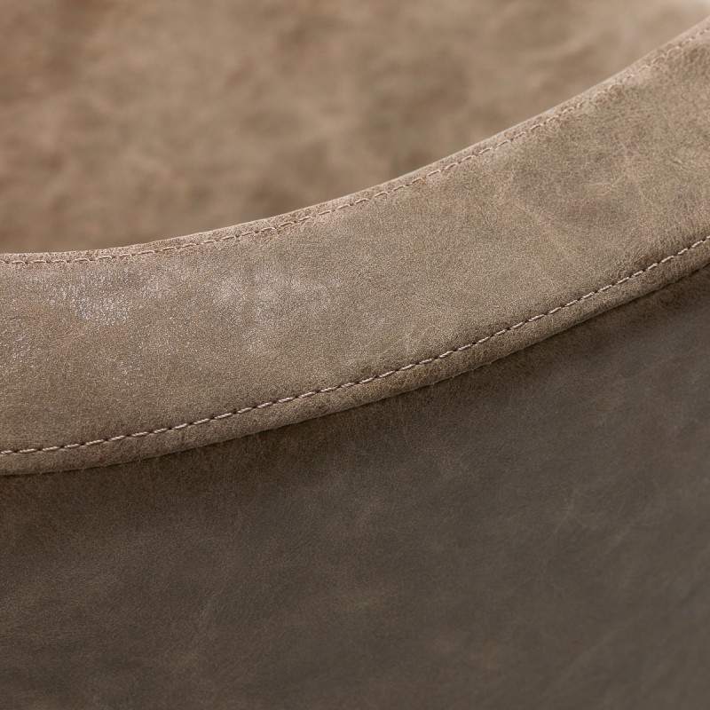 Gabbiano Fotel fryzjerski Roma old brązowy -Meble fryzjerskie- 