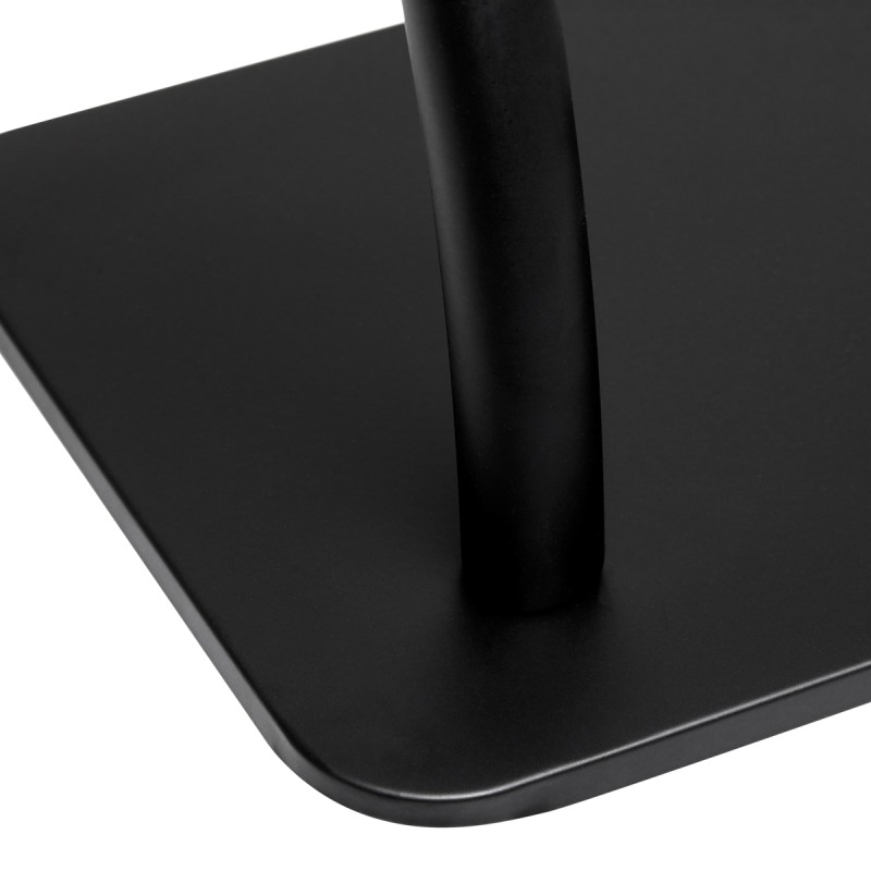 Gabbiano podnóżek fryzjerski L005S czarny -Podnóżki fryzjerskie- 