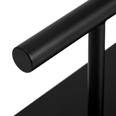 Gabbiano podnóżek fryzjerski L008B czarny -Podnóżki fryzjerskie- 