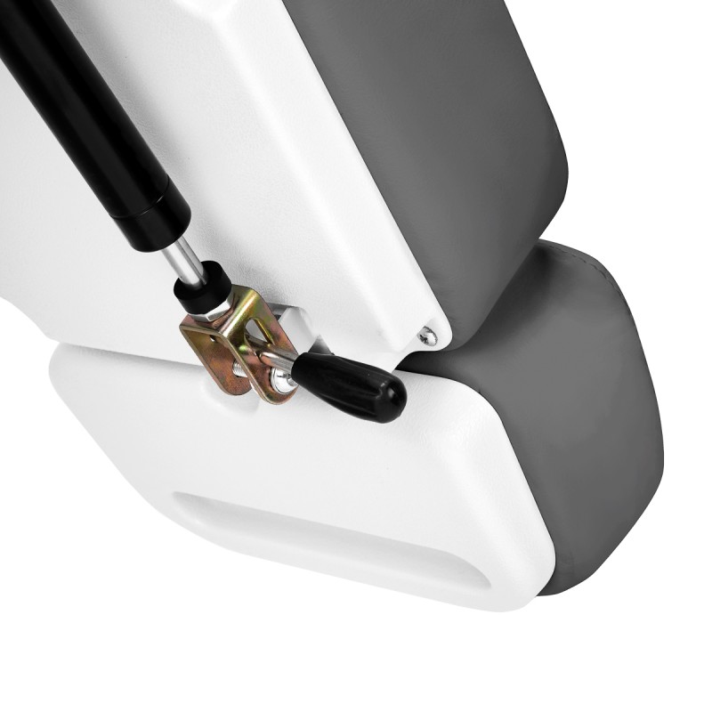 Elektryczny fotel kosmetyczny SILLON CLASSIC 2 silniki pedi szary -Fotele kosmetyczne- 