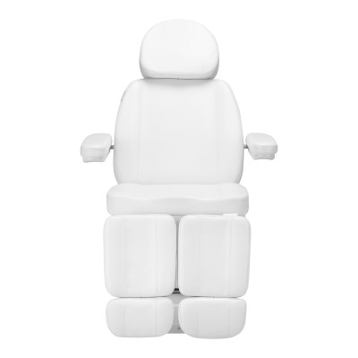 Elektryczny fotel kosmetyczny SILLON CLASSIC 3 silniki z kołyską pedi biały -Fotele kosmetyczne- 