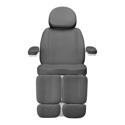 Elektryczny fotel kosmetyczny SILLON CLASSIC 3 silniki z kołyską pedi szary -Fotele kosmetyczne- 