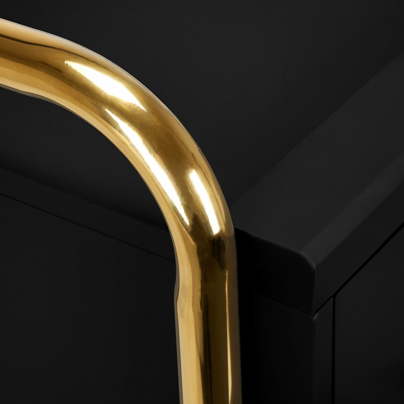 Gabbiano pomocnik fryzjerski Solo złoto - czarny -Pomocniki fryzjerskie- 