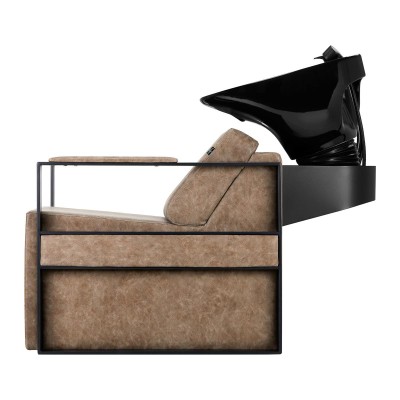 Gabbiano myjnia fryzjerska Modena old brązowa -Meble fryzjerskie- 