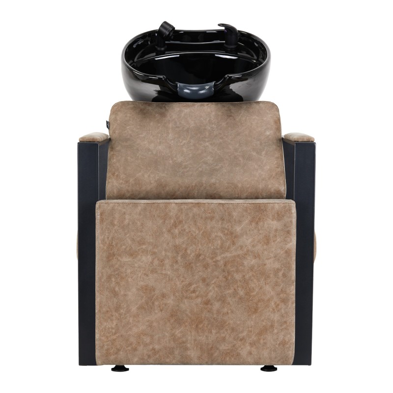 Gabbiano myjnia fryzjerska Modena old brązowa -Meble fryzjerskie- 