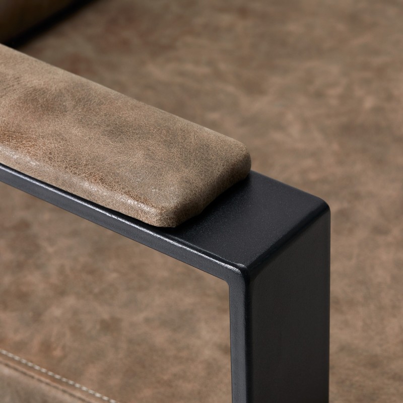 Gabbiano myjnia fryzjerska Modena old brązowa -Meble fryzjerskie- 