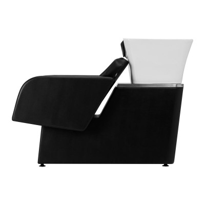 Gabbiano myjnia fryzjerska Turyn czarna -Meble fryzjerskie- 