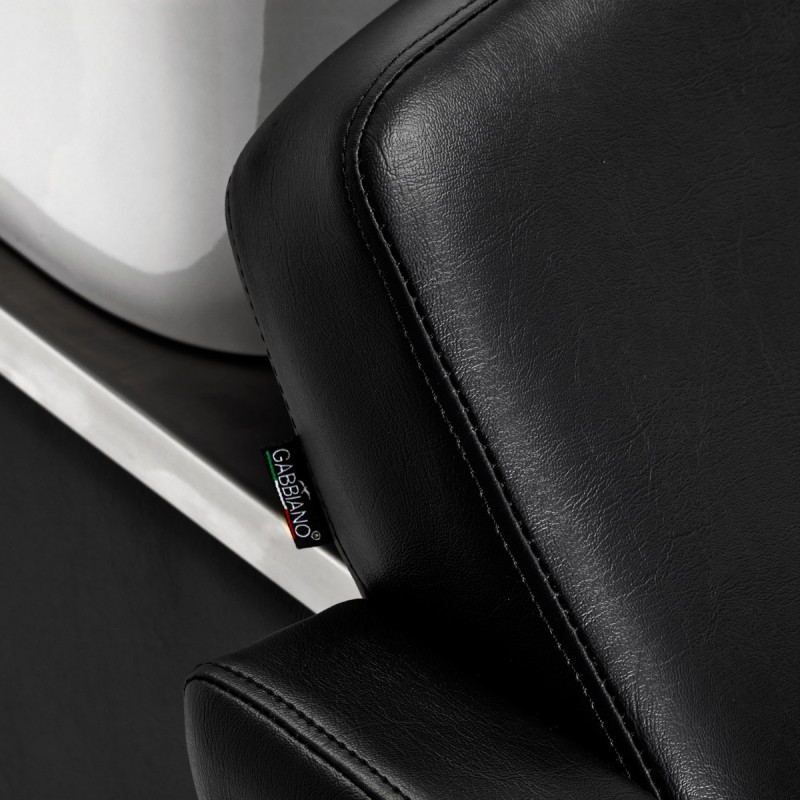 Gabbiano myjnia fryzjerska Turyn czarna -Meble fryzjerskie- 