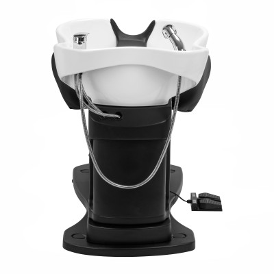 Gabbiano elektryczna myjnia fryzjerska TRYCHO czarna -Meble fryzjerskie- 