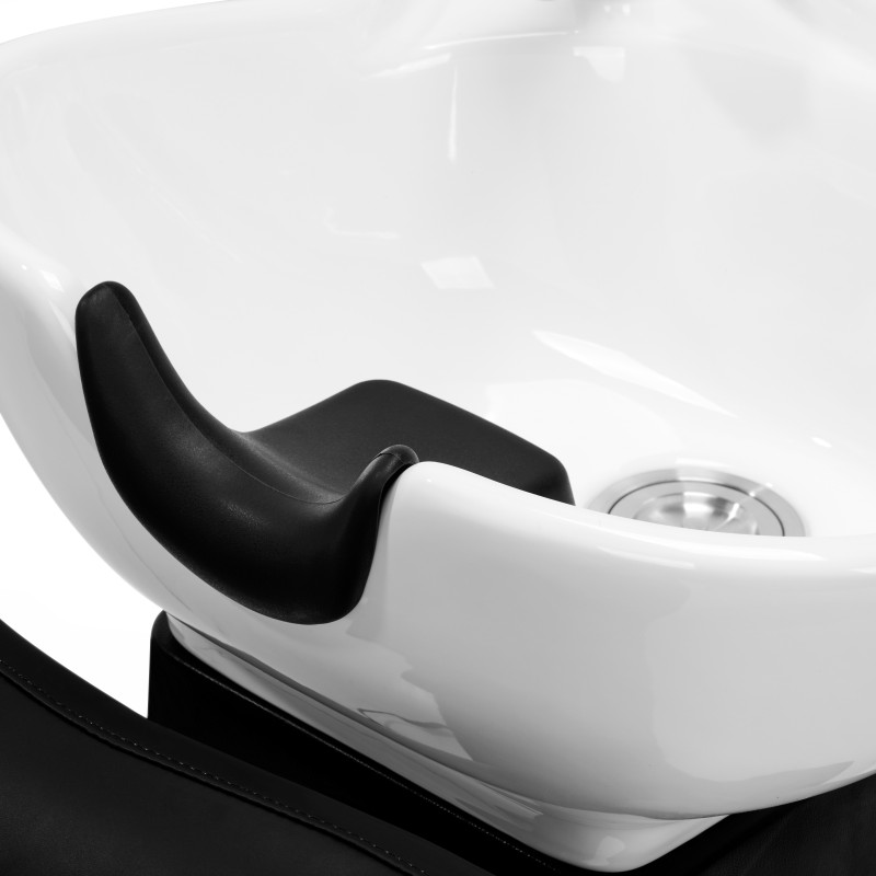 Gabbiano elektryczna myjnia fryzjerska TRYCHO czarna -Meble fryzjerskie- 