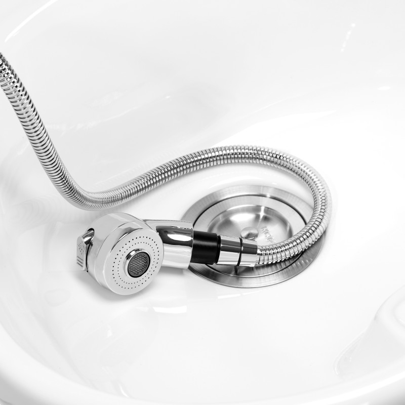 Gabbiano elektryczna myjnia fryzjerska TRYCHO czarna -Meble fryzjerskie- 