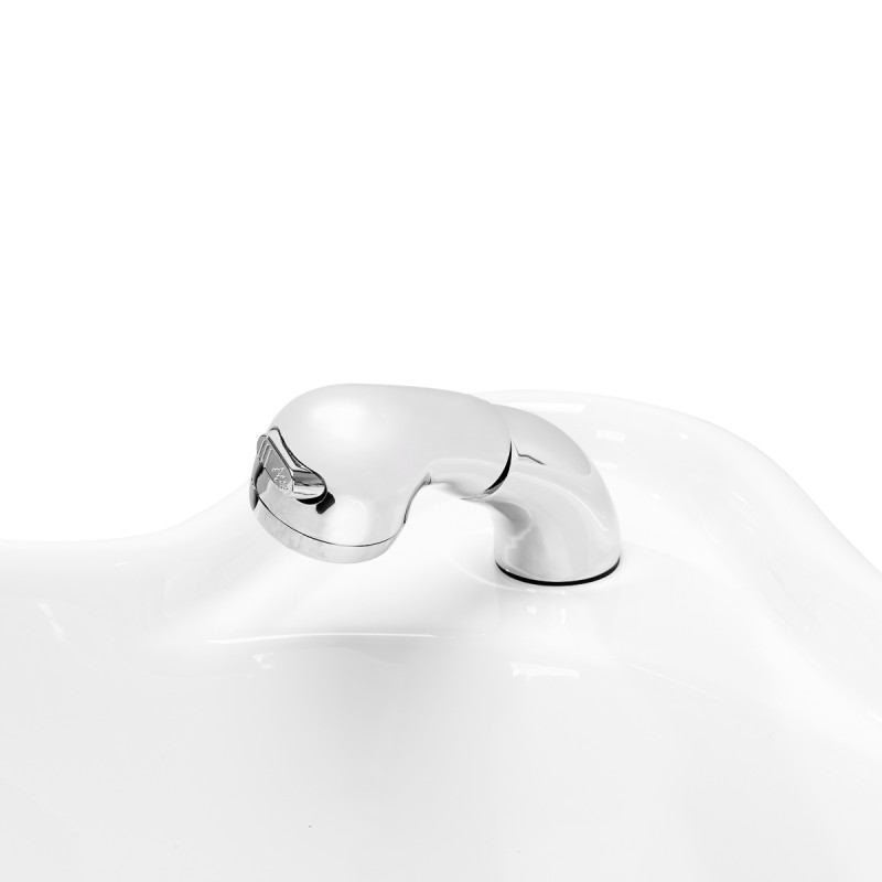 Gabbiano elektryczna myjnia fryzjerska TRYCHO brązowa -Meble fryzjerskie- 